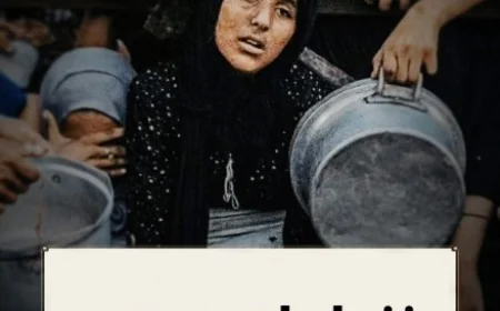 غزه له لوږې مري