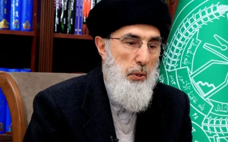 د 1405 ه ش كال د لوى اختر په مناسبت د حکمتیار پيغام